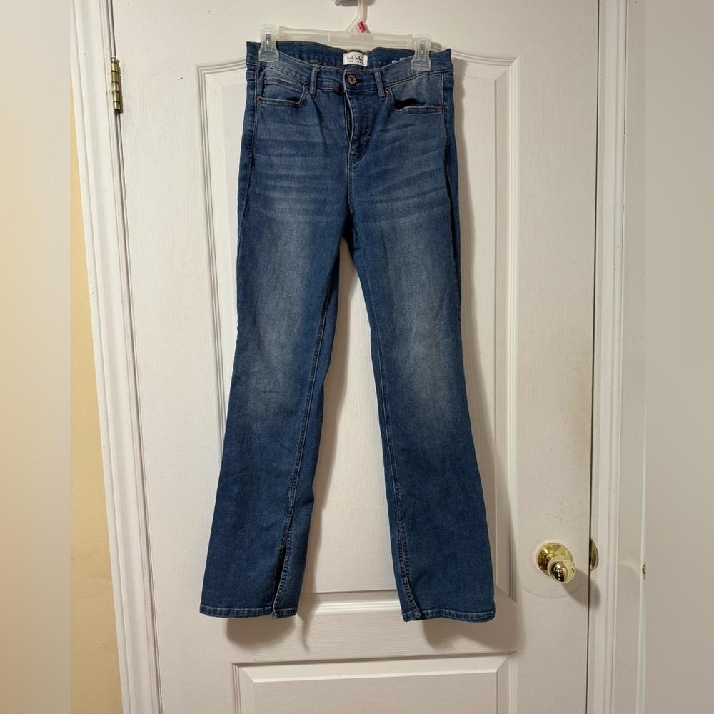 Nicole Miller high rise bootcut jeans